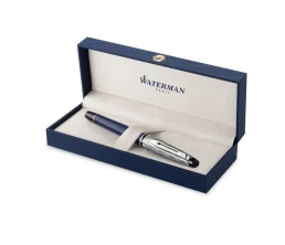 Перьевая ручка Waterman Expert22 SE deluxe Blue CT, перо: F, цвет: Blue, в подарочной упаковке