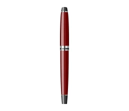 Ручка-роллер Waterman Expert Dark Red Lacquer CT Black, стержень: Fblk