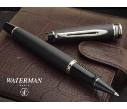 Ручка-роллер Waterman Expert, цвет: MattBlack, стержень: Fblk