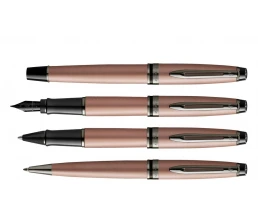 Шариковая ручка Waterman Expert Rose Gold, цвет чернил Mblue,  в подарочной упаковке