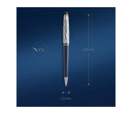 Шариковая ручка Waterman Expert22 SE deluxe Blue CT, стержень: M, цвет: Blue, в подарочной упаковке.