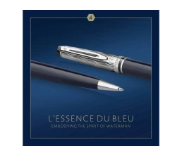 Шариковая ручка Waterman Expert22 SE deluxe Blue CT, стержень: M, цвет: Blue, в подарочной упаковке.