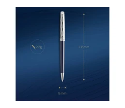 Шариковая ручка Waterman Hemisphere22 SE Deluxe Blue CT, стержень: M, цвет: Blue, в подарочной упаковке