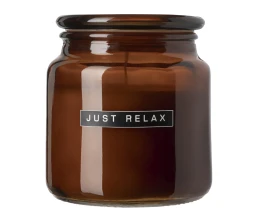 Ароматизированная свеча Wellmark Let's Get Cozy 650 г с ароматом кедрового дерева - Amber heather