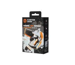 Игровая гарнитура Canyon DoubleBee GTWS-2, оранжевый (CND-GTWS2O)