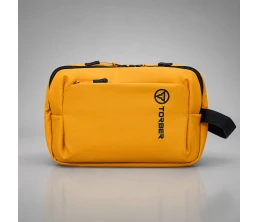 Несессер TORBER Mobi, желтый, полиэстер 900D с PU покрытием, 27 х 18 х 6 см