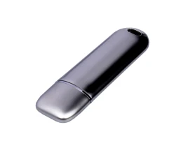 Металлическая флешка со сканером отпечатков пальцев в подарочной упаковке (Fingerprint.64.S.USB3.0, I= 64 Гб USB 3.0, Металлический корпус. Без перс.)