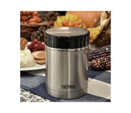 Термос для еды из нерж. стали тм THERMOS NS-340  BK0,47L