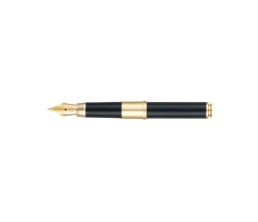 Ручка 2 в 1 шариковая и перьевая Pierre Cardin COMBI PEN, цвет - черный. Упаковка Е