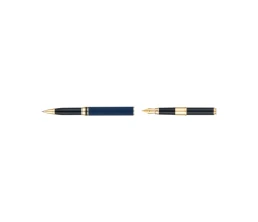 Ручка 2 в 1 шариковая и перьевая Pierre Cardin COMBI PEN, цвет - синий. Упаковка Е