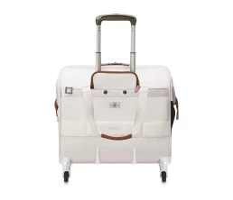 Сумка для перевозки животных DELSEY, CHATELET AIR 2.0,  на колесах, 42л, белый