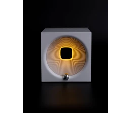 Bluetooth-колонка с подсветкой Volumetric, белая