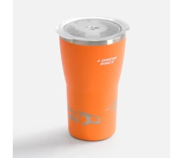 Термостакан Sapporo без логотипа, оранжевый