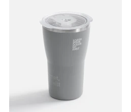 Термостакан Sapporo без логотипа, серый