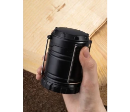 Кемпинговый фонарь с имитацией пламени Lindau Flame, черный