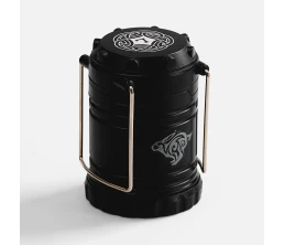 Кемпинговый фонарь с имитацией пламени Lindau Flame, черный