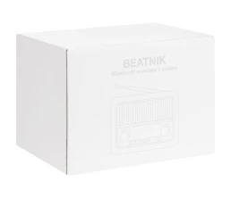 Bluetooth-колонка с радио Beatnik, коричневая