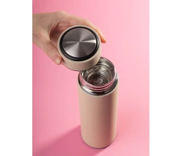 Термос с ситечком Percola, бежевый