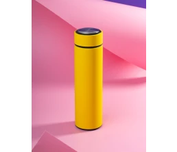 Термос с ситечком Percola, желтый