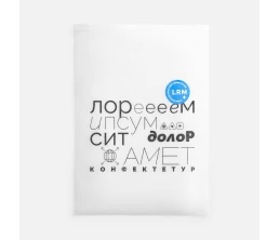 Пакет Zip Lock, S, белый