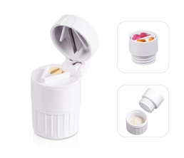 Футляр для мелочей с измельчителем "Avicenna", белый