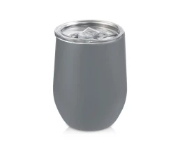 Подарочный набор с термокружкой и повербанком С1, 5000 mAh, серый