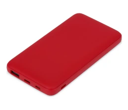 Подарочный набор с термокружкой и повербанком С2, 10000 mAh, красный