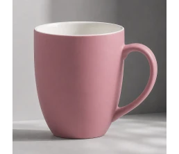 Кружка с покрытием soft-touch “Tulip Gum”, пыльно-розовый