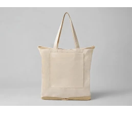Складная сумка Jute из джута и хлопка, натуральный