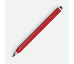 Вечный карандаш Tricore со стилусом, красный