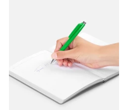 Ручка шариковая Klippa, зеленая