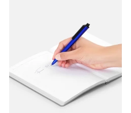 Ручка шариковая Informa, металлик, синяя