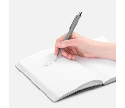 Ручка шариковая Konvent, матовая, серая