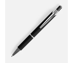 Ручка шариковая Chromos Soft Touch, черная