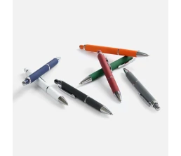 Ручка шариковая Chromos Soft Touch, белая