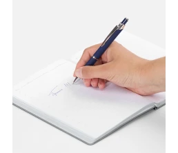 Ручка шариковая Chromos Soft Touch, синяя