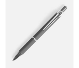 Ручка шариковая Chromos Soft Touch, серая
