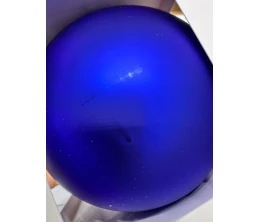 Оформительский шар Finery, 10 см, матовый синий