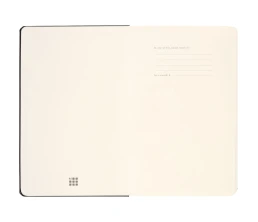 Записная книжка Moleskine Classic Large, без линовки, черная