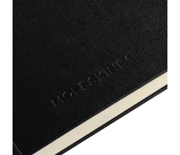 Записная книжка Moleskine Classic Large, без линовки, черная