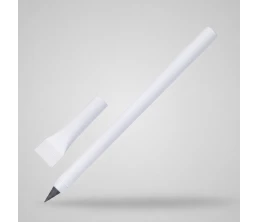 Вечный карандаш из переработанной бумаги "Recycled pencil", белый