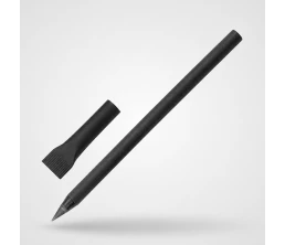 Вечный карандаш из переработанной бумаги "Recycled pencil", черный