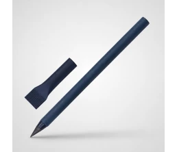 Вечный карандаш из переработанной бумаги "Recycled pencil", темно-синий