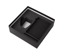 Подарочный набор c блокнотом C2, ручкой и кружкой, темно-синий