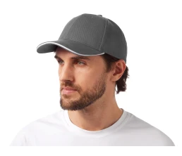 Бейсболка «Cancun», темно-серый/белый