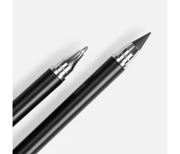 Ручка шариковая и вечный карандаш Diptych, черная