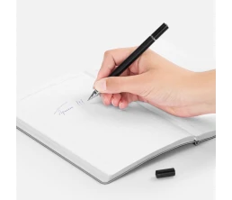 Ручка шариковая и вечный карандаш Diptych, черная