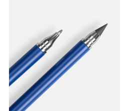 Ручка шариковая и вечный карандаш Diptych, синяя