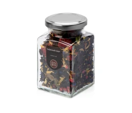 Набор для отдыха на природе с термосом и чаем в сумке-холодильнике