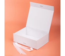 Коробка складная Rusetti, L, белая